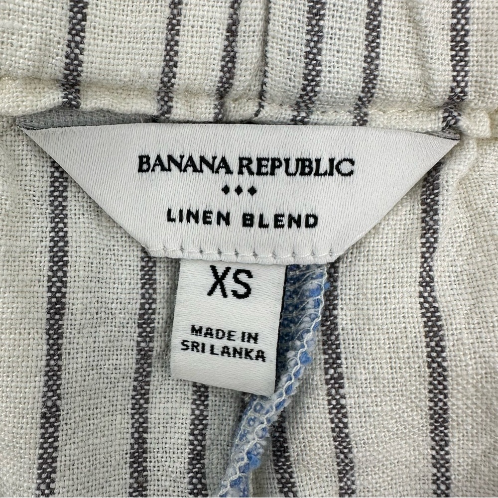 Banana Republic Linen Blend Striped Shorts XS - Picture 5 of 10